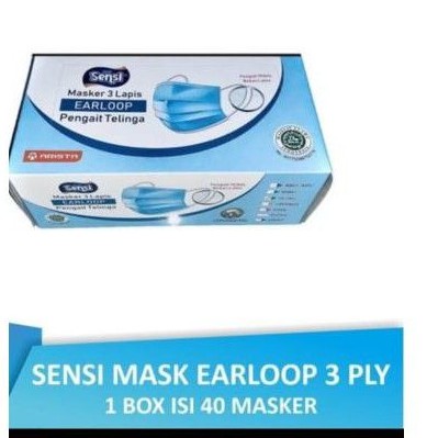 masker sensi earloop masker 3 ply masker medis masker kesehatan masker karet telinga