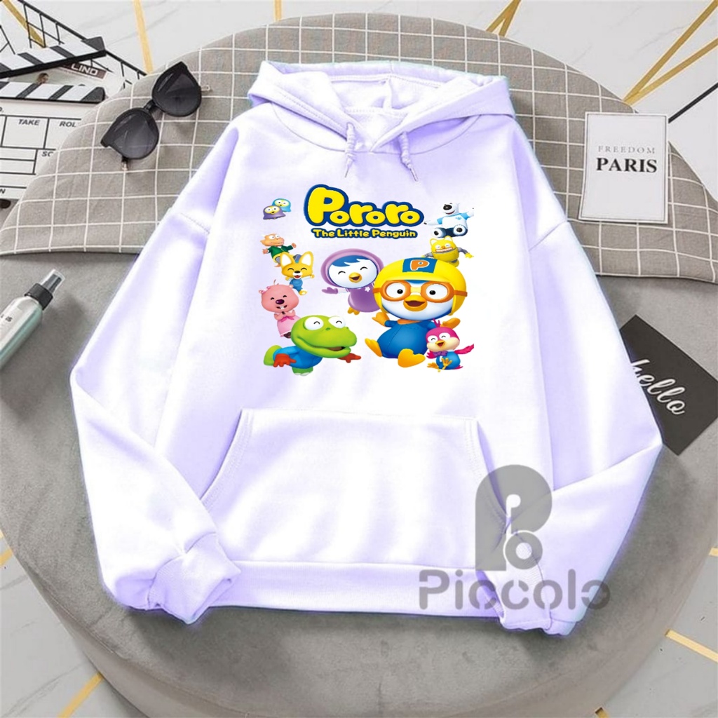 HOODIE ANAK PORORO BAHAN PREMIUM