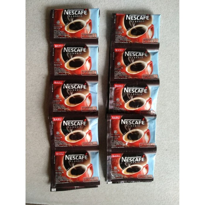 

ge01fgf Nescafe Classic 2 Gr Lampung Ds20X11