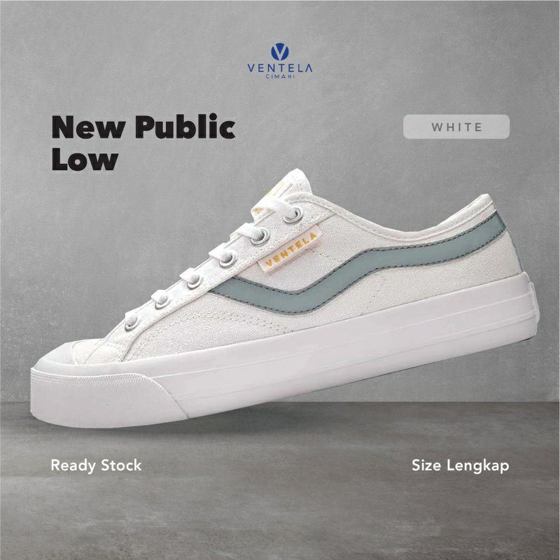 Ventela 37-45 New Public Low White