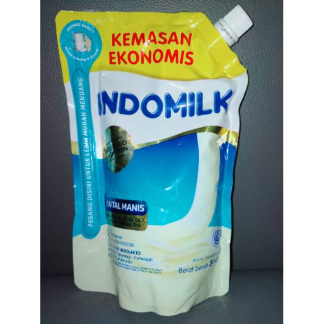 Susu Kental Manis Skm Indomilk Pouch 560gr Shopee Indonesia