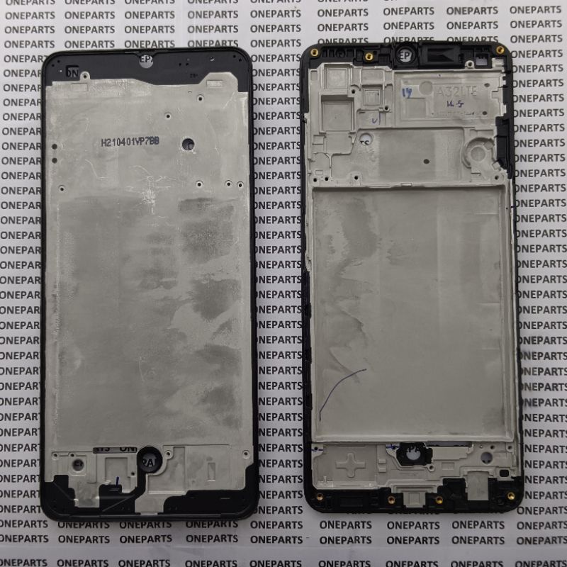 FRAME BEZZEL TULANG TENGAH DUDUKAN LCD SAMSUNG GALAXY A32 4G A325 ORIGINAL