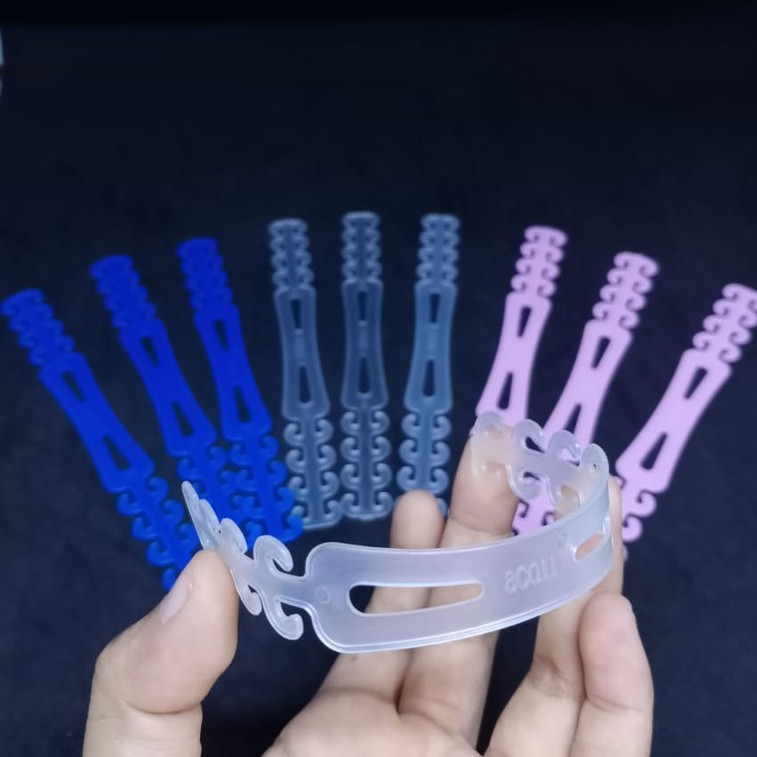 KONEKTOR MASKER HIJAB / PENGAIT MASKER / PENGAIT TALI MASKER / PENGAIT MASKER SILIKON