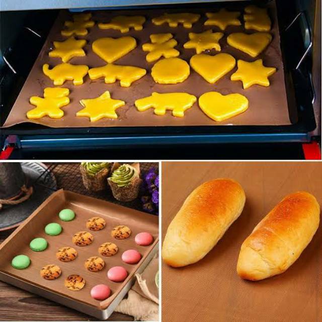 SILPAT / ALAS LOYANG / BAKING PAPER / BAKING SHEET OVEN 40 x 60 (FOOD GRADE)