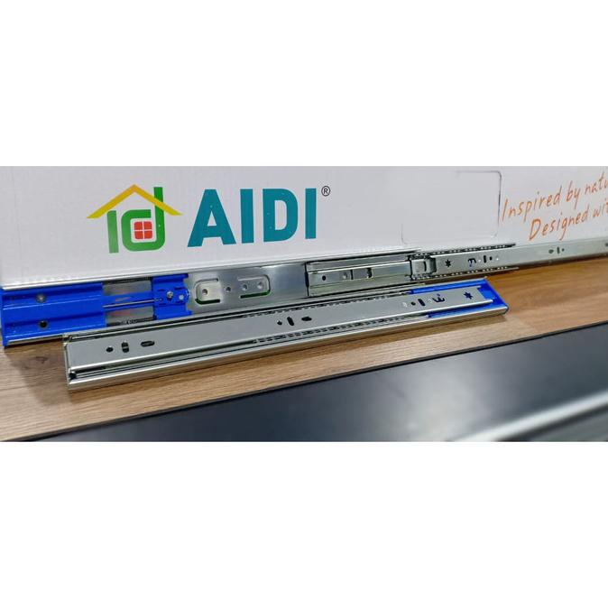 Jual Aidi Rel Laci Slow Motion Soft Closing Heavy Duty Drawer Slider ...