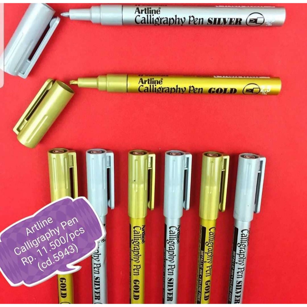 

Artline calligraphy pen MURAH DISKON