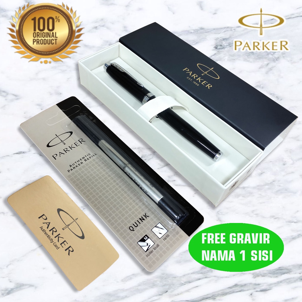 

Paket 1 Klik : 1 Pcs Parker IM-LQ RollerBall CT+1 Pcs Reffil