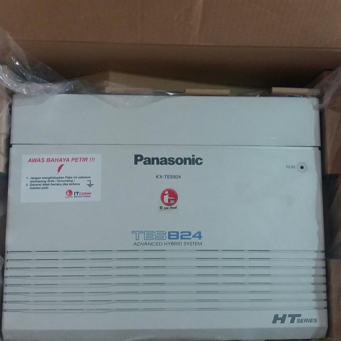 PABX PANASONIC KX-TES824ND + KX-T7730 NEW kapasitas 3 line 8 extension