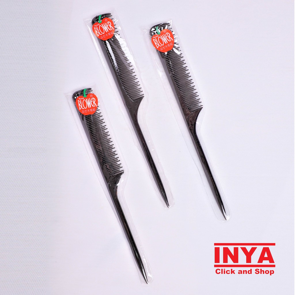 SISIR SASAK POTONG RAMBUT ROSE BLOWER THINNING SHEARS COMB