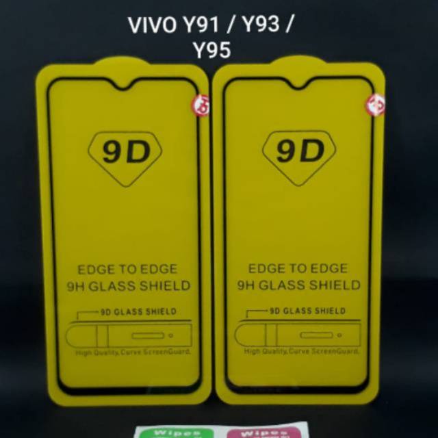 TEMPERED GLASS VIVO Y91/Y93/Y95 FULL COVER 5D 9D 11D 21D TG VIVO Y91