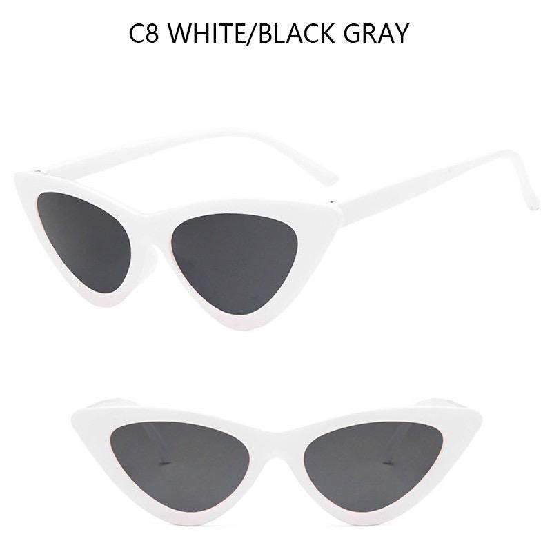 Dennos GS-08 kacamata Cat eye Triangle Segitiga wanita Sunglasses