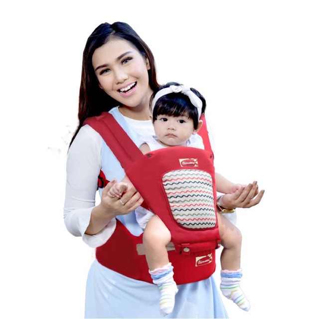 GENDONGAN BAYI 6 POSISI HIPSEAT Snobby Gendongan Hip Seat 6 Posisi TPG2145 Wave Series Gendongan Depan Hipseat gendongan