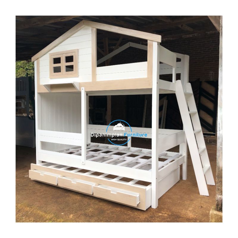 Tempat tidur tingkat minimalis- Dipan tingkat minimalis