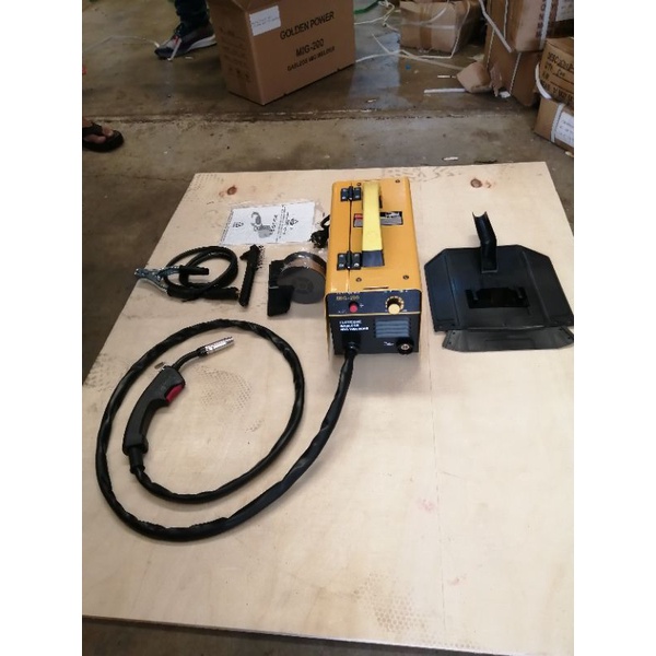 Mesin las golden power mig welding200A tanpa gas