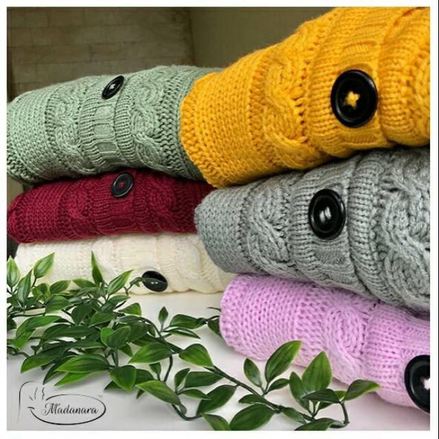 CABLE SHORT CARDI MADANARA