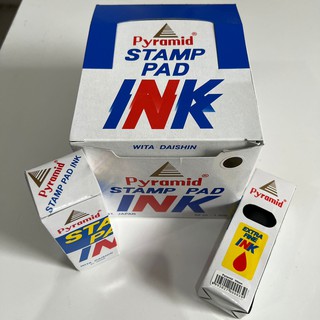 Jual Isi Ulang Tinta Bak Stampel Piramid Refill Stamp Pad Ink Pyramid