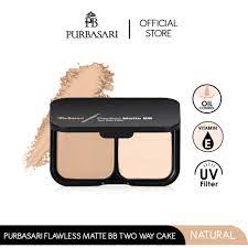 Purbasari Flawless Matte BB Two Way Cake