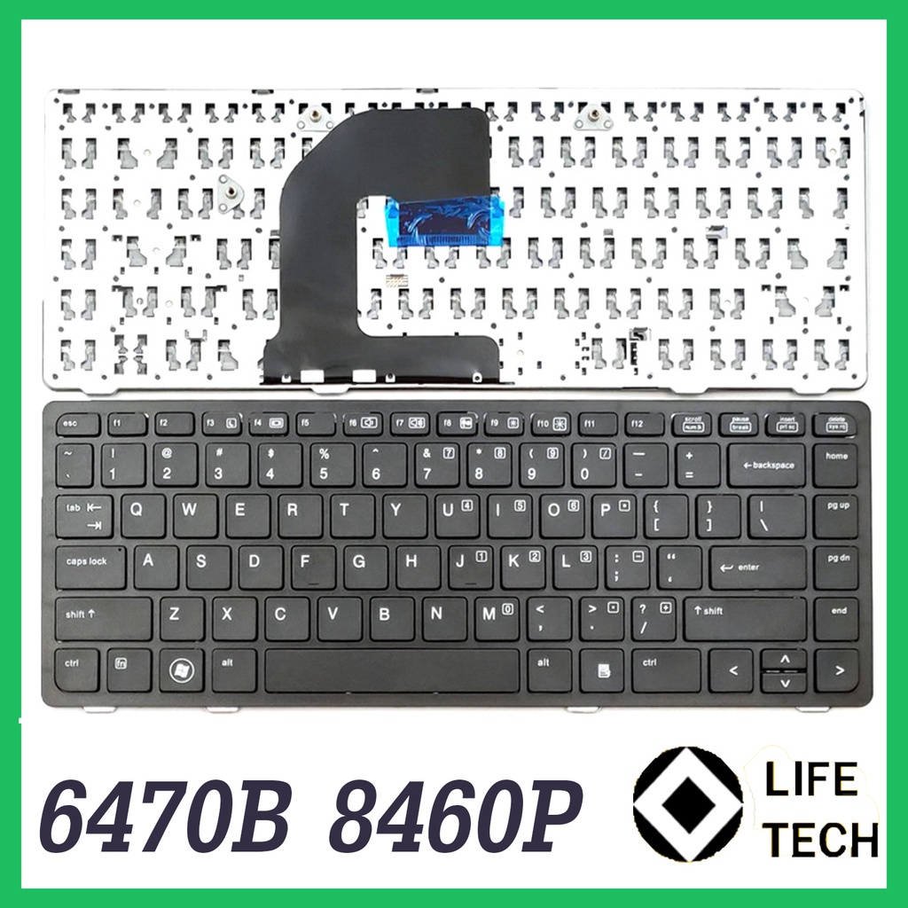 KEYBOARD HP 6460 6460B 8460P 8460W 8470 8470B 8470P NO POINTER