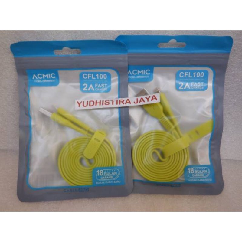 ACMIC CFL100 Kabel Data Charger Lightning Original