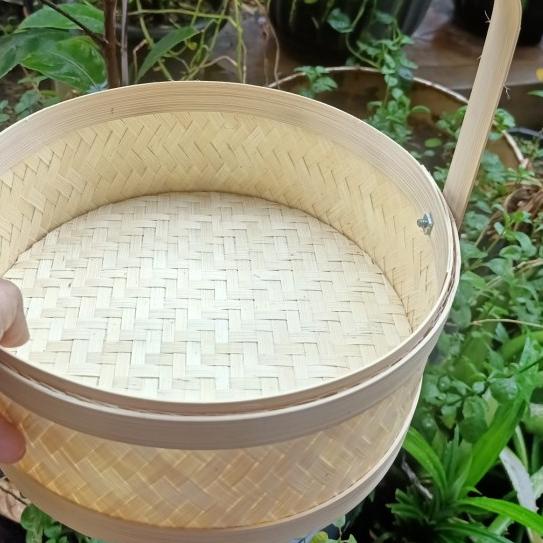 ۝ rantang bambu 1 susun 25x25 ♙