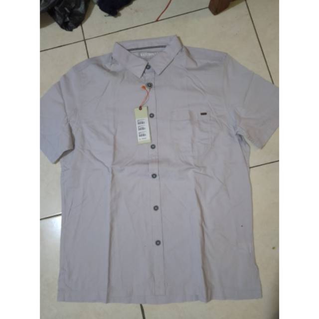 Kemeja watchout lengan pendek