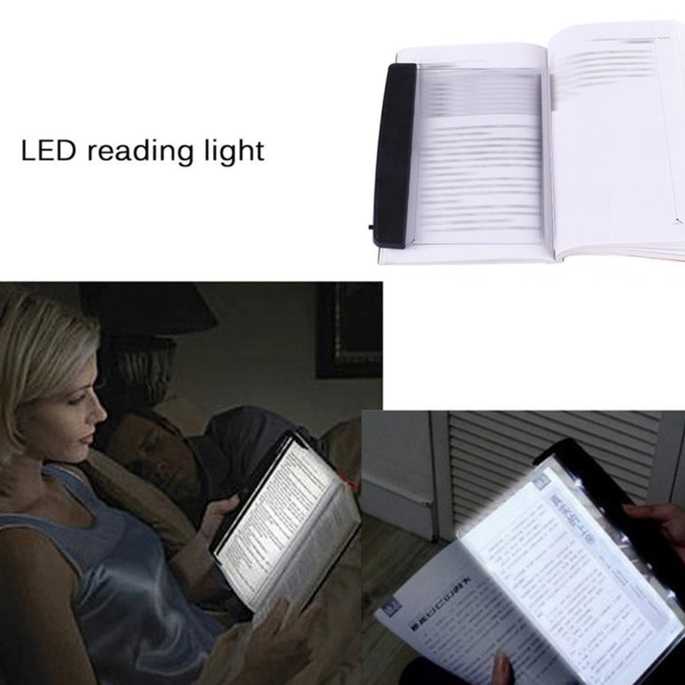 LED Light wedge Panel Book Reading Lamp - Lampu Baca