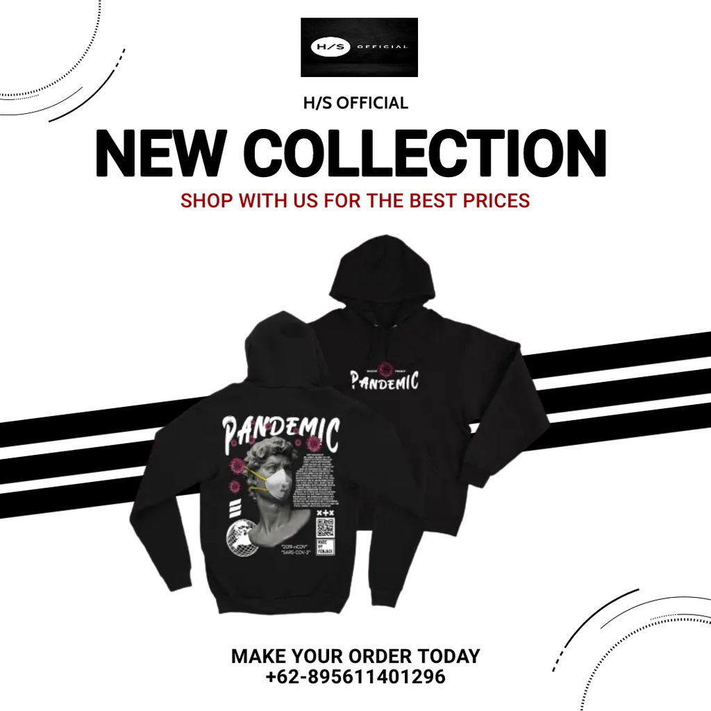 H/S Hoodie Jumper PANDEMIC