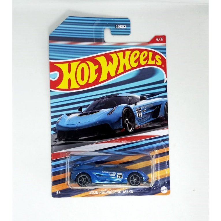 HOT WHEELS 2020 KOENIGSEGG JESKO RACING CIRCUIT SERIES