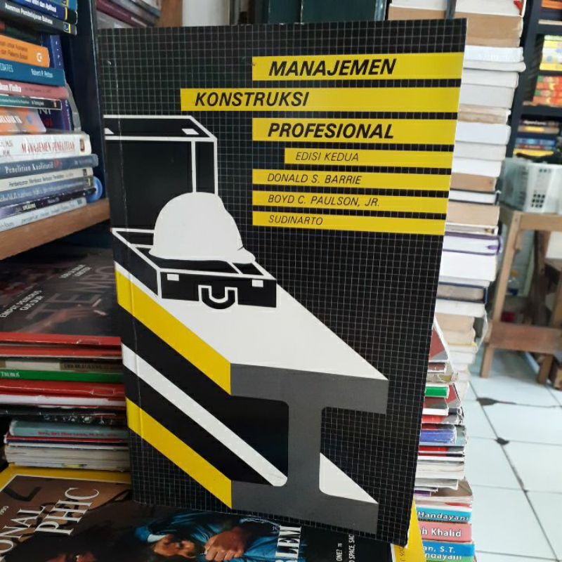 Jual BUKU ORIGINAL MANAJEMEN KUNSTRUKSI PROFESIONAL | Shopee Indonesia