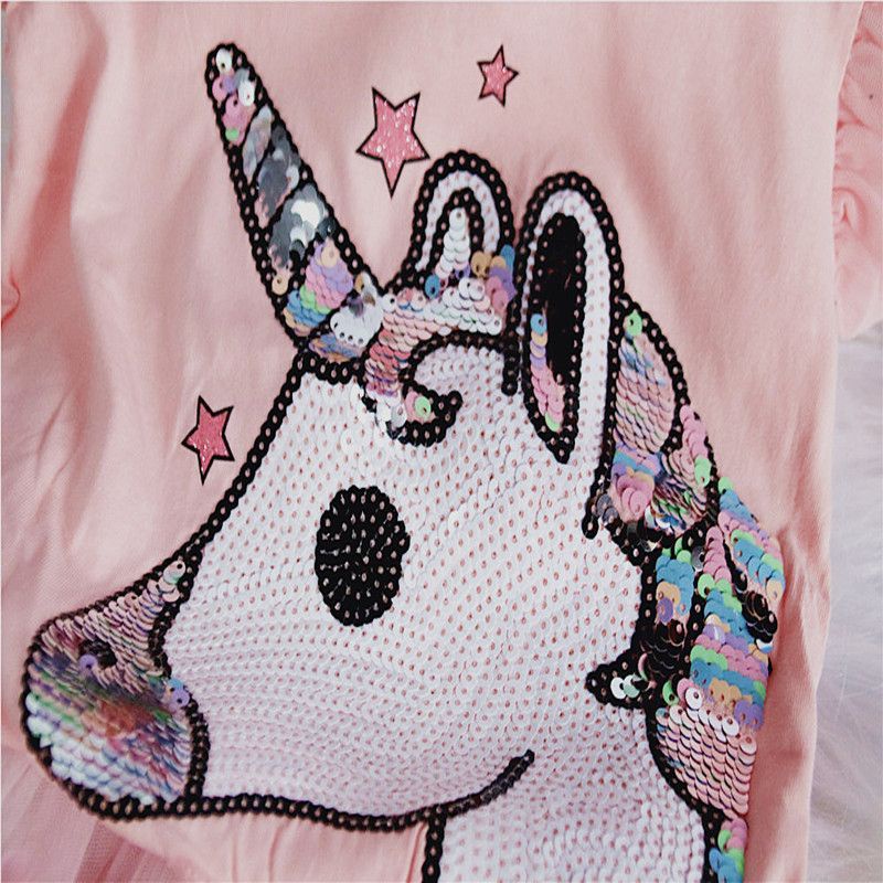 Setelan Anak Perempuan Rok Tile Unicorn