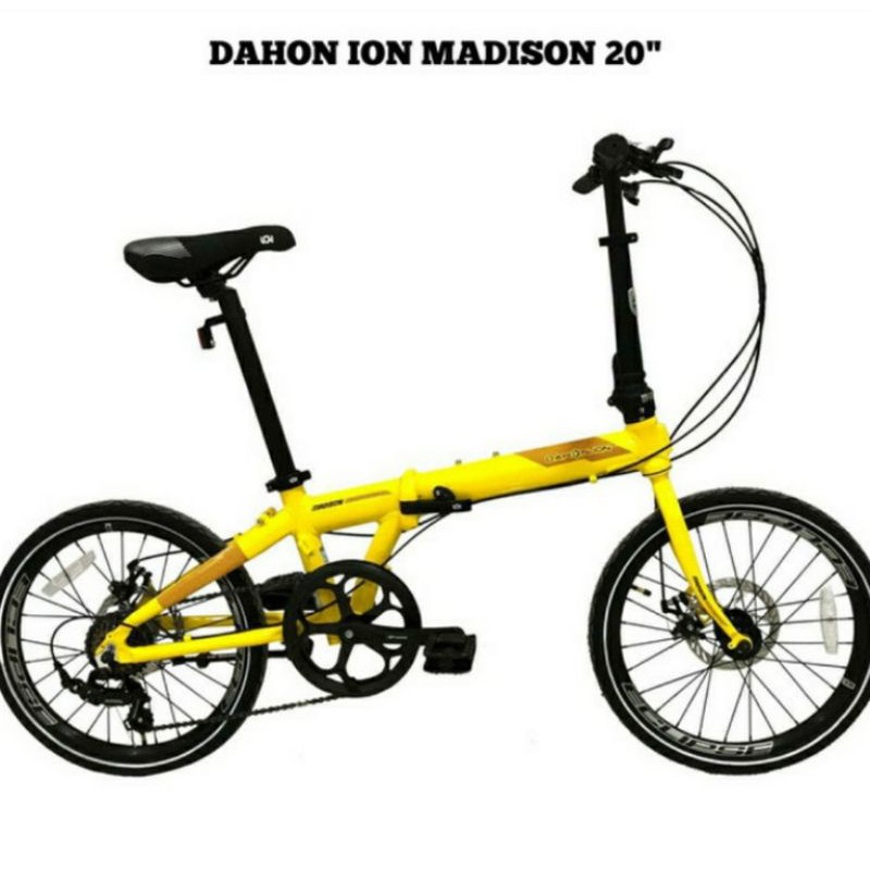 Dahon ion madison kuning