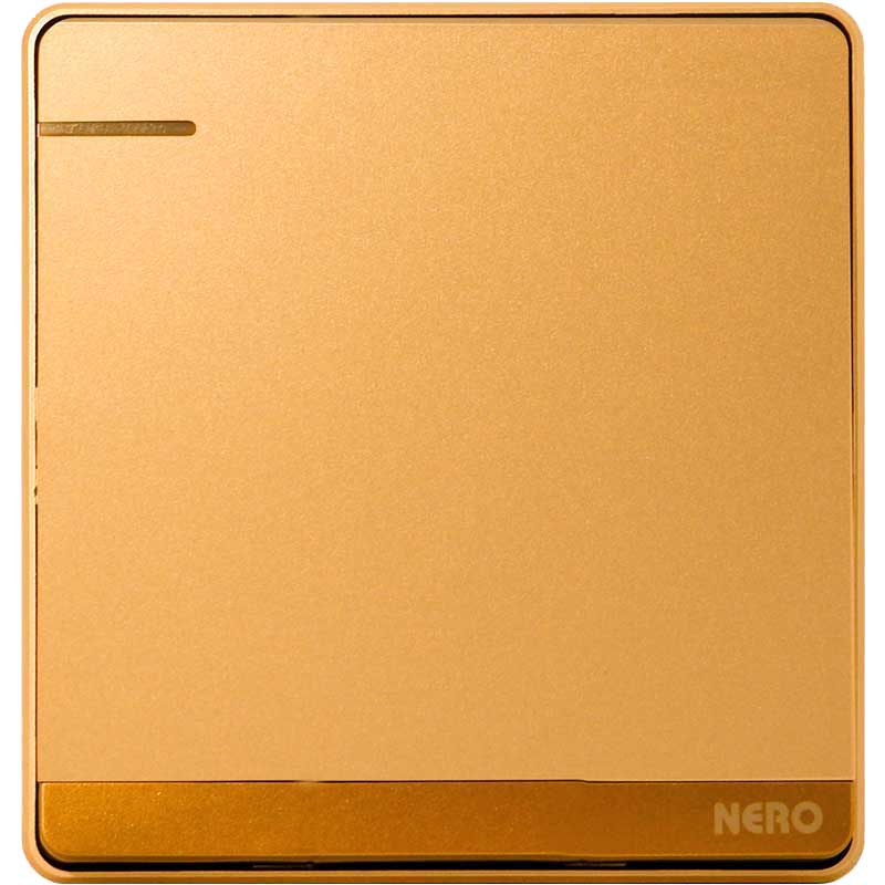 DECORA Q71612-Gold Saklar Engkel Hotel NERO