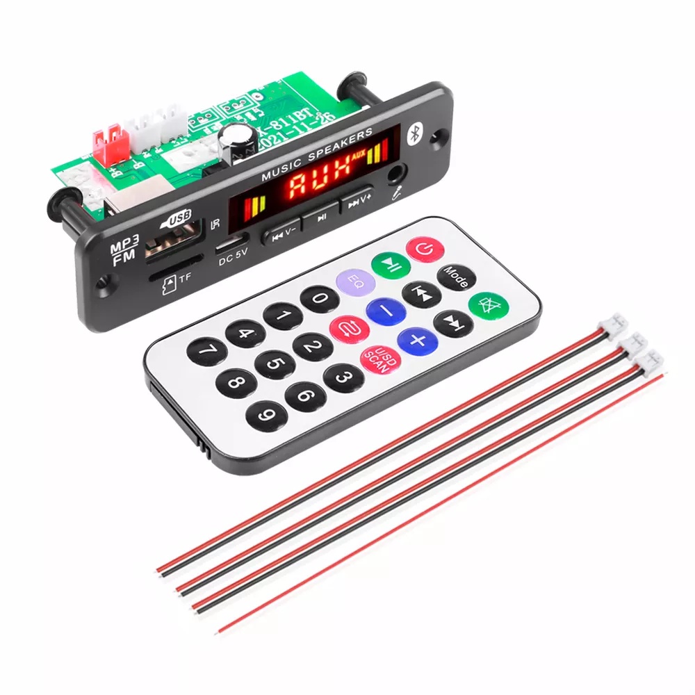KIT MODUL MP3 BLUETOOTH 5.0 AMPLIFIER 2X20W KARAOKE