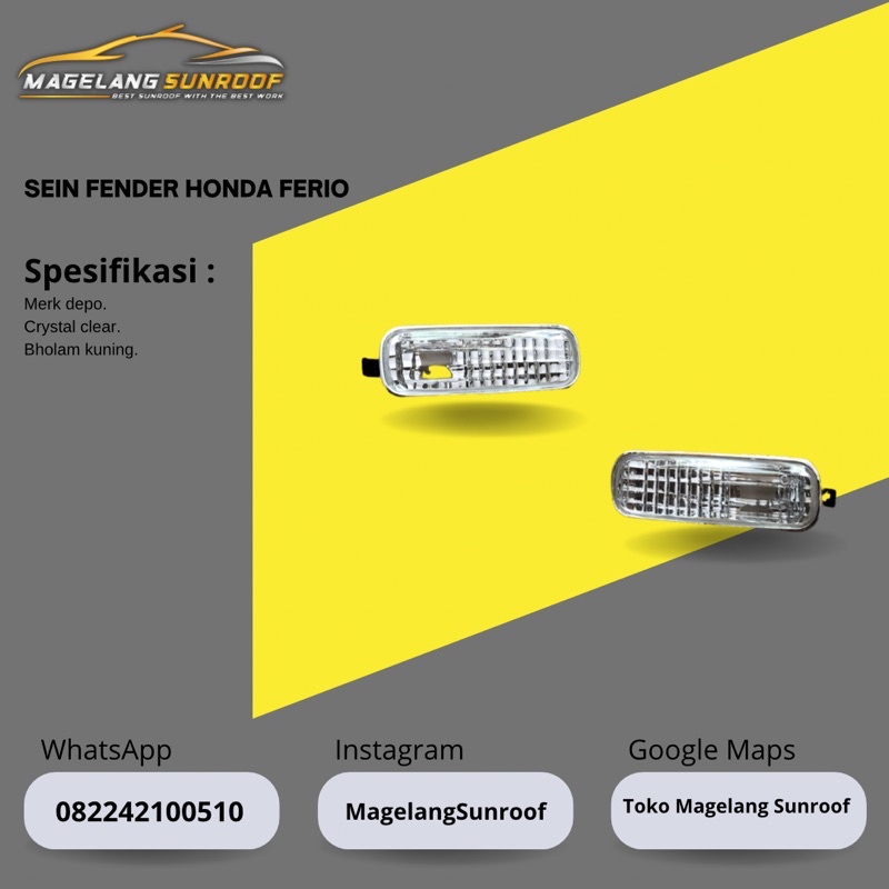 Sein Fender Honda Ferio