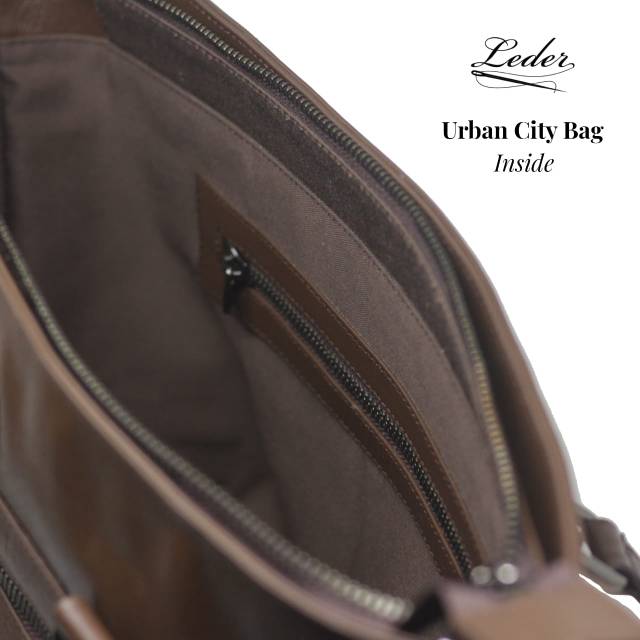 Tas Kulit Wanita (100% Kulit Asli) - Urban City Bag by LEDER