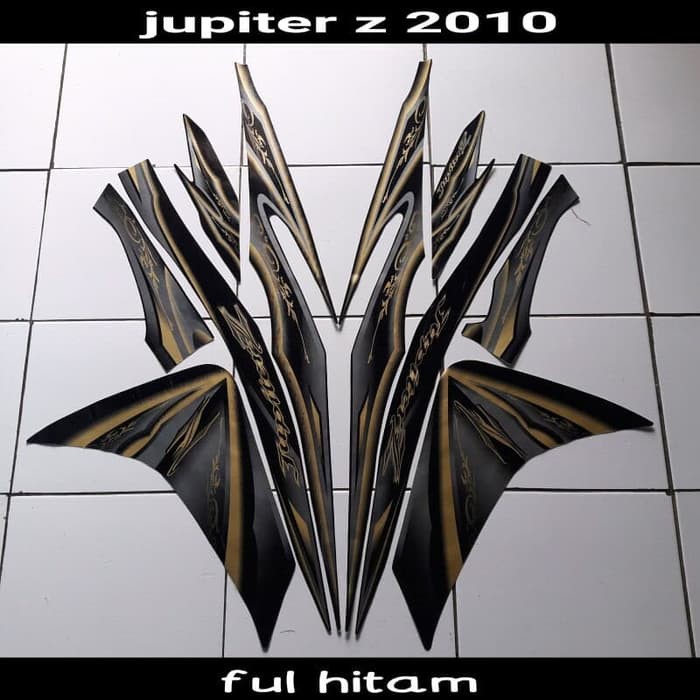 Stiker Jupiter Z 2010 Hitam