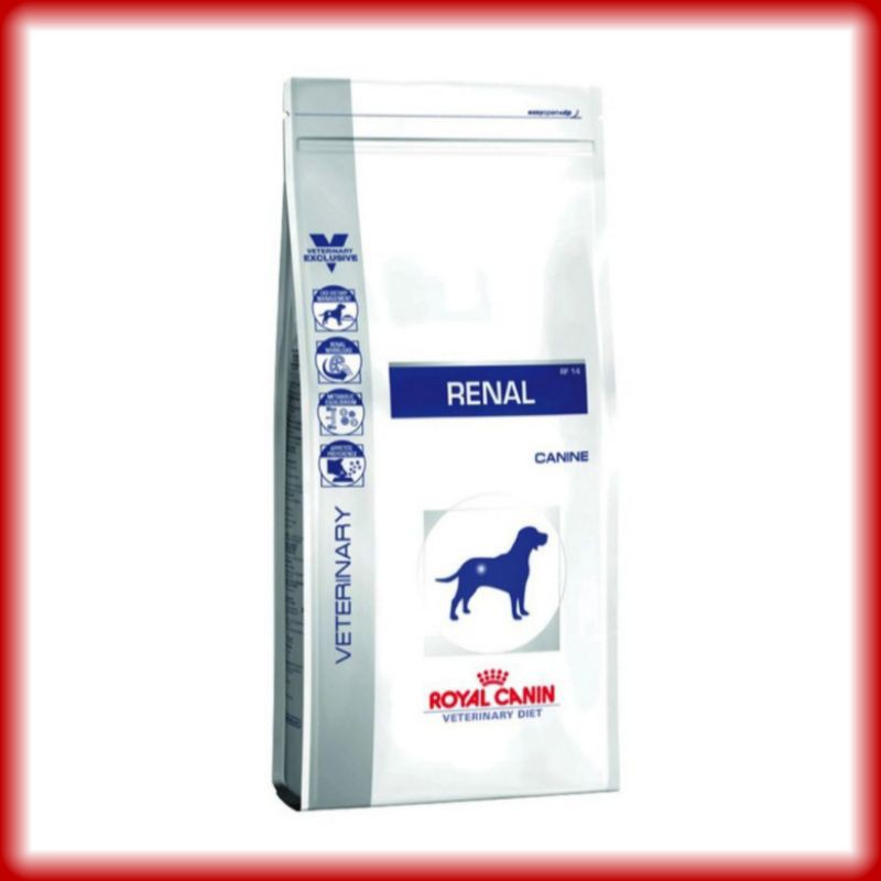 Royal Canin Renal Dog 2kg / Rc Vet Makanan Anjing Dry food