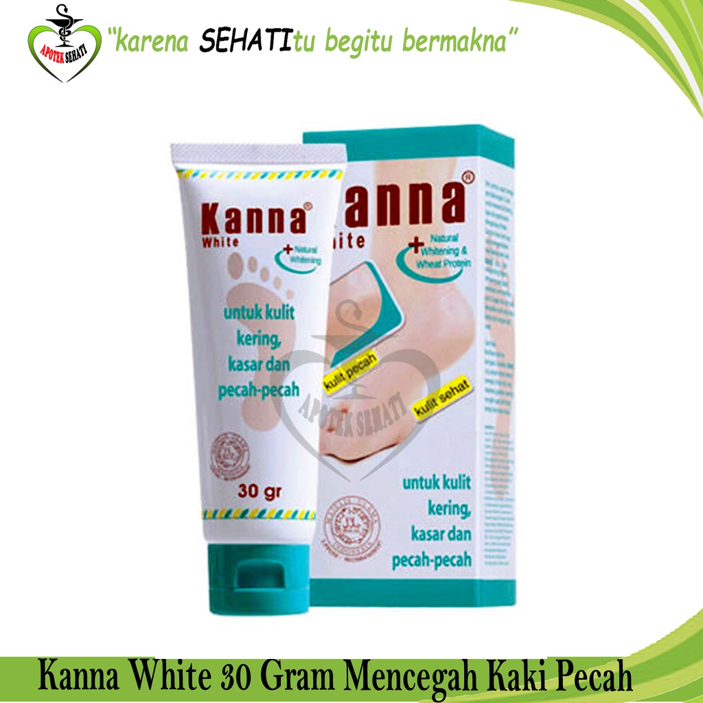 KANNA Soft Cream dan White Cream untuk Pelembab Kaki Pecah-Pecah Kanna Krim Kaki