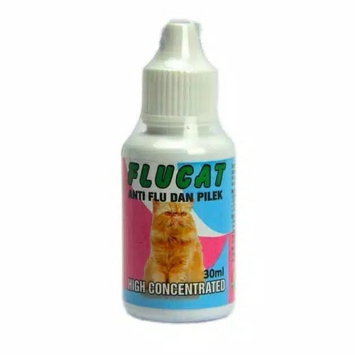 Flucat Drop 30ml Obat Flu Pilek Kucing Cat Kitten Flu Cat 30 mlz