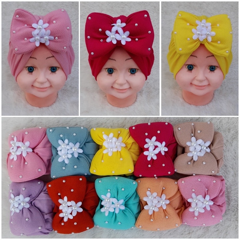 Turban Bayi Nadhifah / Turban Anak / Turban / Turban Bayi Permpuan