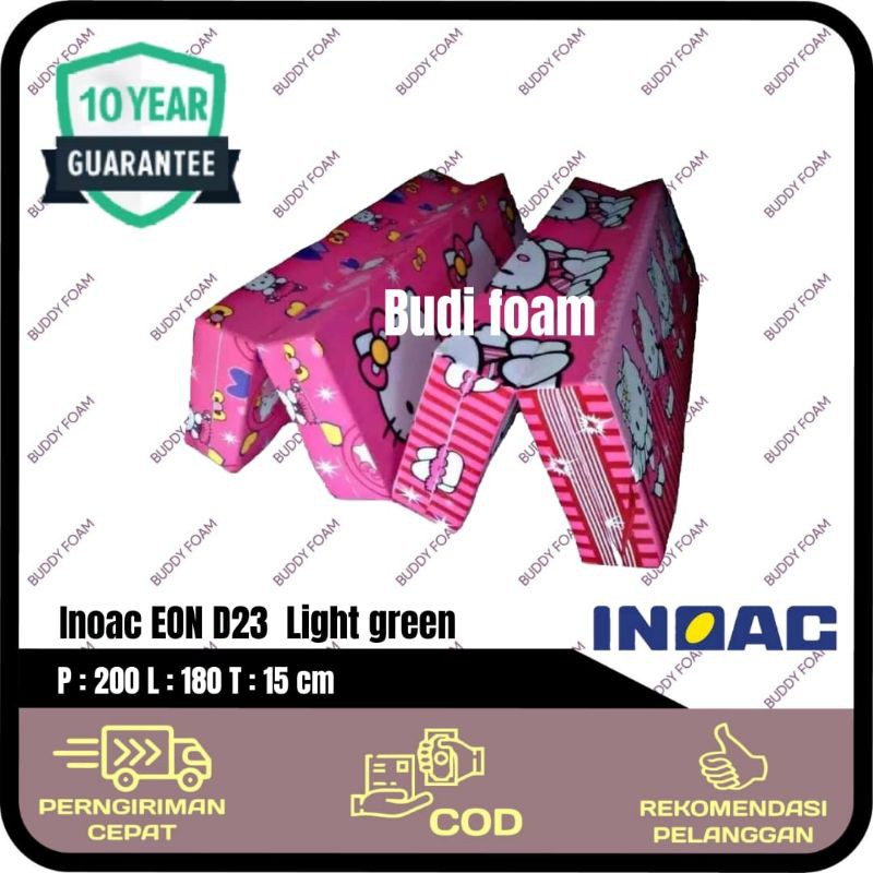 Kasur Lipat Inoac 200 x 180 x 15 cm