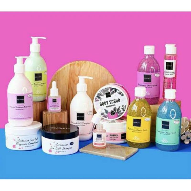 scarlett whitening 3 item paket
