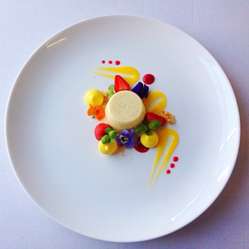 Piring Porcelain Diameter 21 cm | Piring Makan Keramik