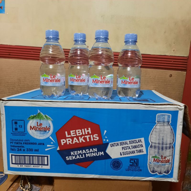 Jual Le Minerale 330 Ml 1 Dus Isi 24 Botol Indonesiashopee Indonesia 1982