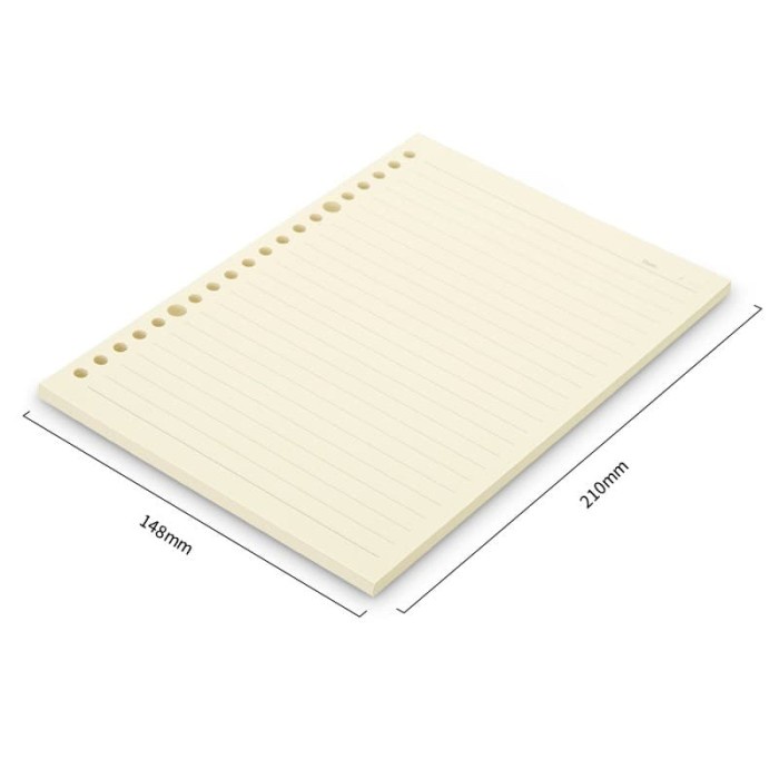 

kertas- deli loose-leaf buku notebook extra leads a5 60lembar na560 -kertas.