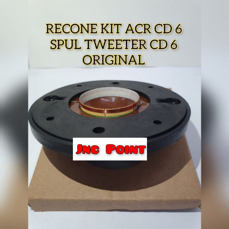 SPUL TWEETER ACR CD 6 ASLI RECONE KIT ACR SPULL TWITER ACR CD6 ORIGINAL