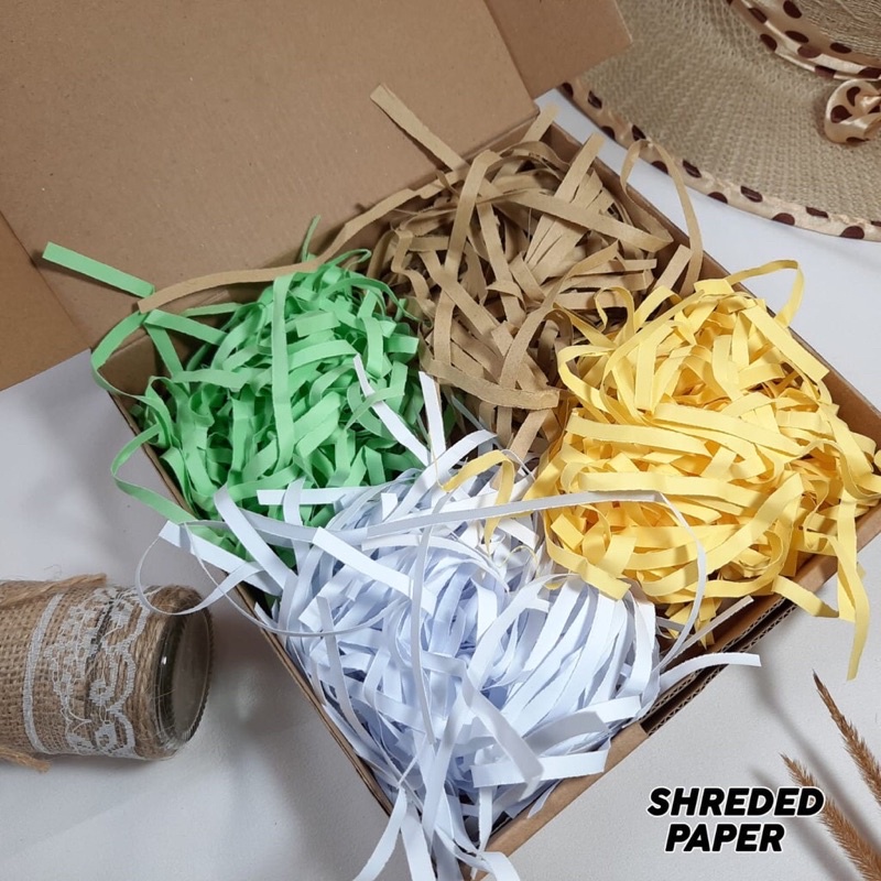 

Kertas serut kertas cacah shredded paper