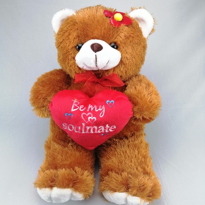 BONEKA/BONEKA TEDDY BEAR LOVE SOULMATE AN870 BONEKAH