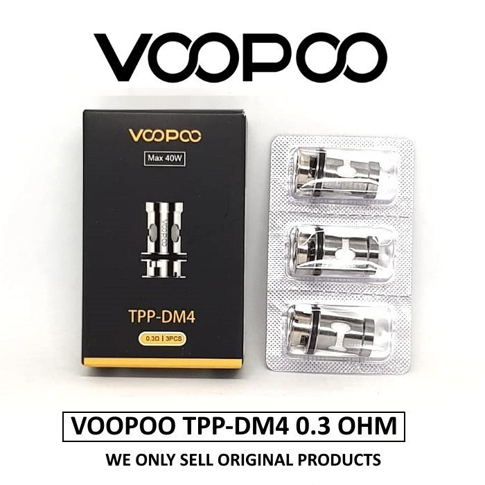 COIL TPP DM4 0.3 OHM COIL REPLACEMENT BY VOOPOO