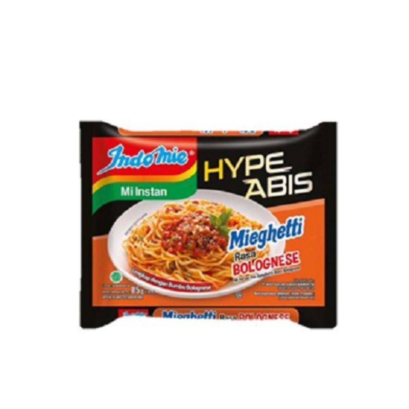 

Mi Instan Indomie Varian Hype Abis Rasa Mieghetti Bolognese Mie Instant Sarimi